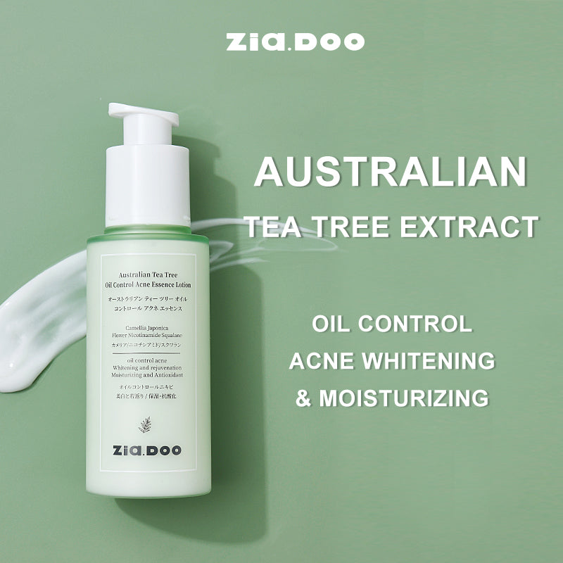 ZIA.DOO AUSTRALIAN TEA TREE OIL CONTROL ACNE ESSENCE LOTION 80ml