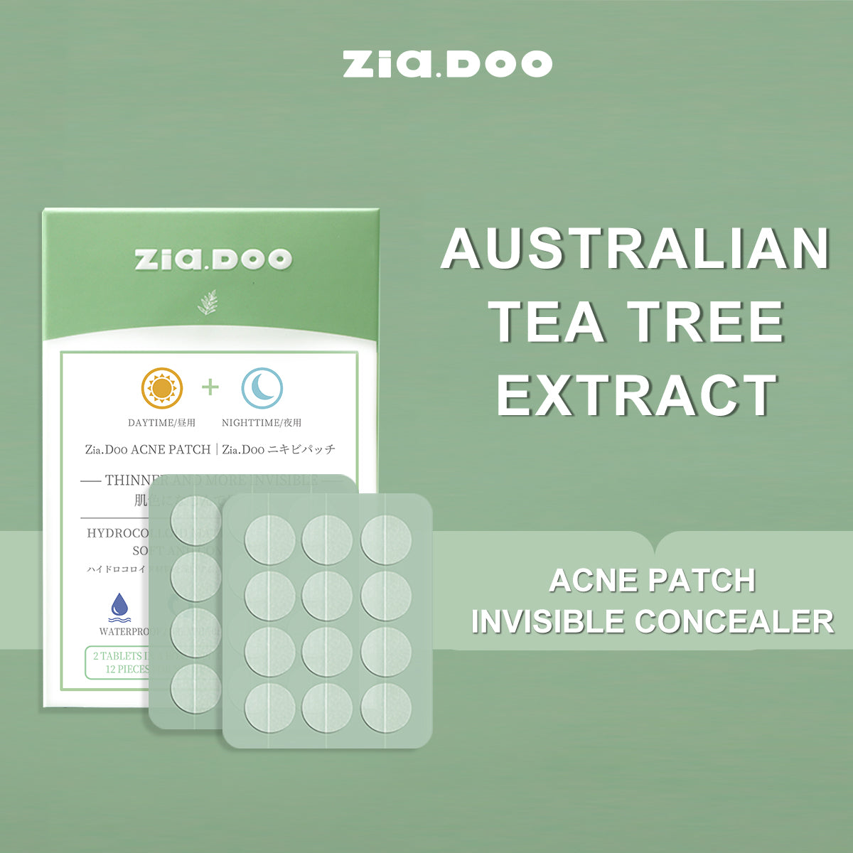 ZIA.DOO ACNE PATCH 24PCS