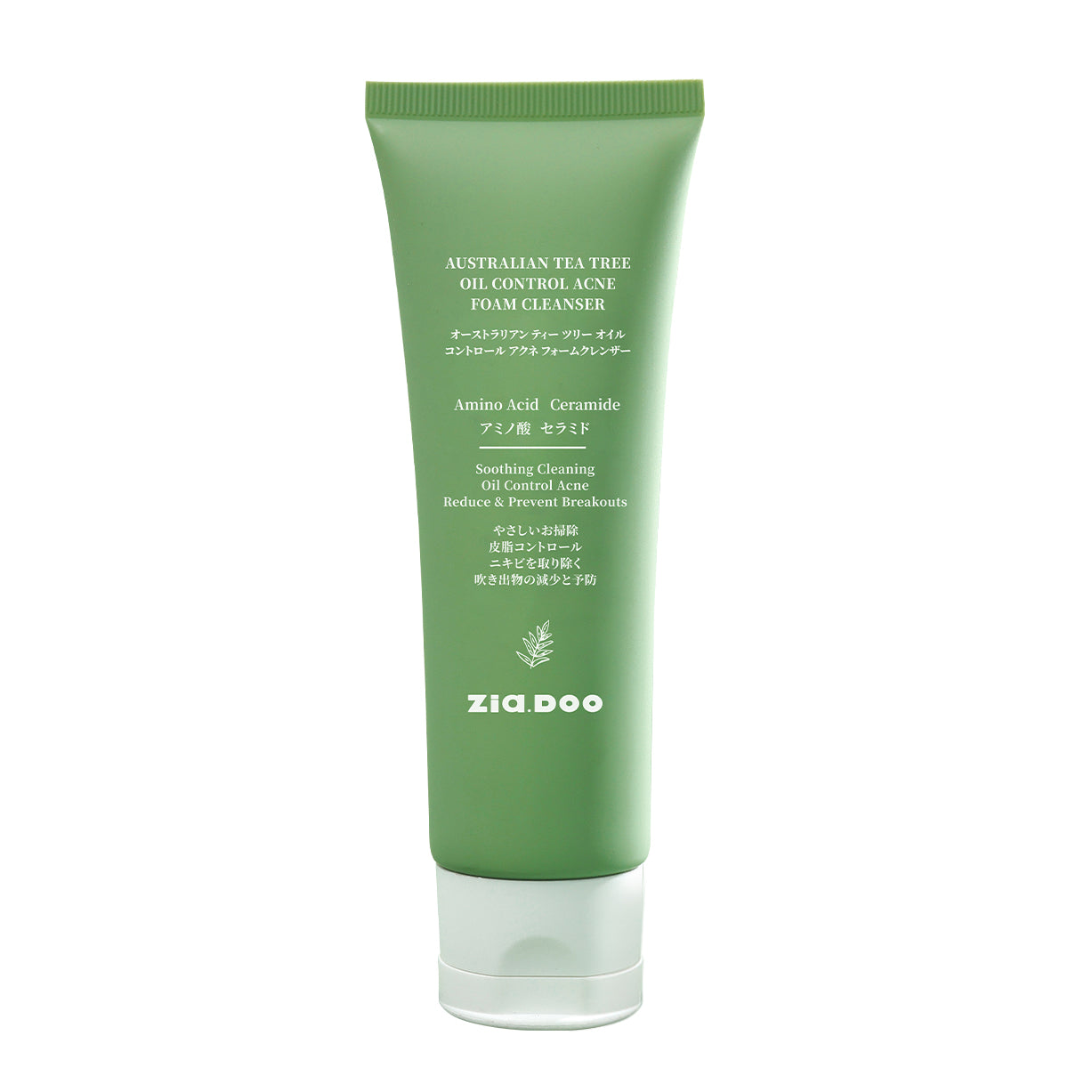 ZIA.DOO AUSTRALIAN TEA TREE OIL CONTROL ACNE FOAM CLEANSER 80g